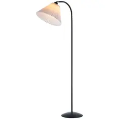 Halo Design Medina/Svart Gulvlampe Hvit/Sort