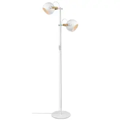 Halo Design D.C 2L Gulvlampe Hvit/Tre