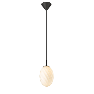 Halo Design Twist Egg Taklampe Opal/Sort