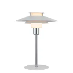 Halo Design Rivoli Bordlampe Hvit/Krom