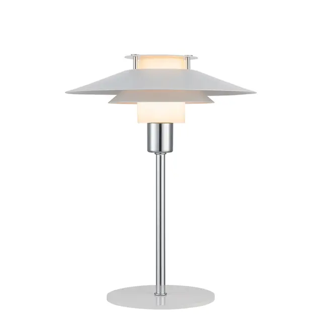 Halo Design Rivoli Bordlampe Hvit/Krom 