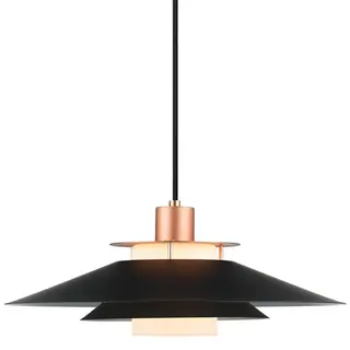 Halo Design Rivoli Taklampe Sort/Kobber