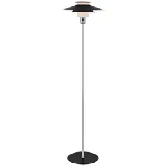 Halo Design Rivoli Gulvlampe Sort/Krom