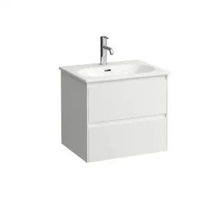 Laufen Lua M&#248;belpakke 60x45,5x52,5 cm, m/servant, Hvit Matt