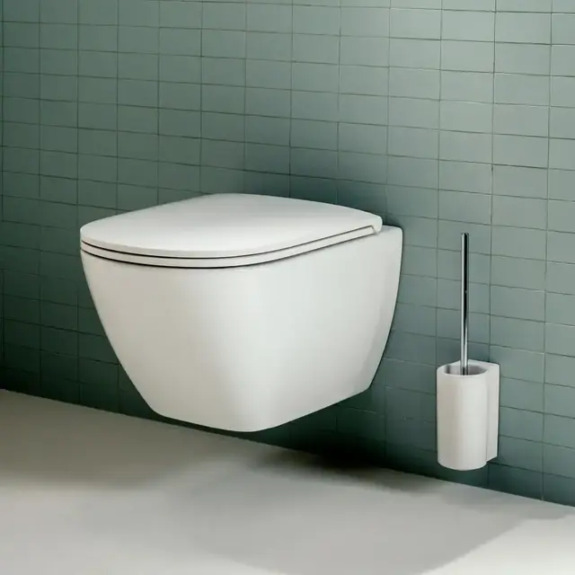 Laufen Lua Vegghengt toalett 52x36 cm, Rimless, Hvit 