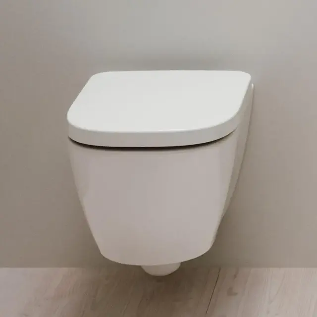 Laufen Meda Vegghengt toalett 54x36 cm, Rimless, Hvit 