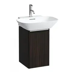 Laufen Base Servantskap med 1 d&#248;r 315x340 mm, Venstrehengslet, M&#248;rk Alm
