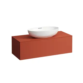 ILBAGNOALESSI Servantskap 1200 120x50 cm, 1 skuff, Terracotta