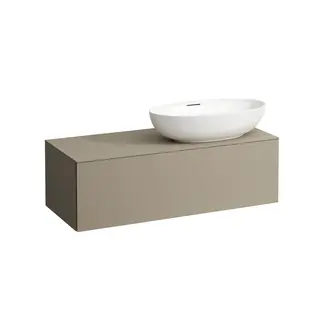 ILBAGNOALESSI Servantskap 1200 120x50 cm, 1 skuff, Pearl Beige