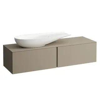 ILBAGNOALESSI Servantskap 1600 160x50 cm, 2 skuffer, Pearl Beige