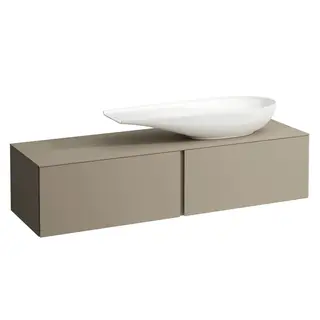 ILBAGNOALESSI Servantskap 1600 160x50 cm, 2 skuffer, Pearl Beige