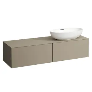 ILBAGNOALESSI Servantskap 1600 160x50 cm, 2 skuffer, Pearl Beige