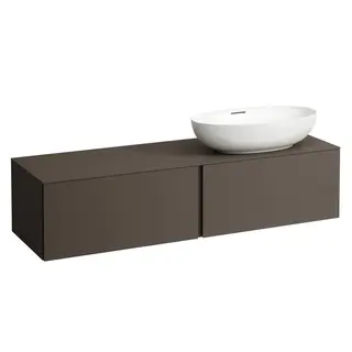 ILBAGNOALESSI Servantskap 1600 160x50 cm, 2 skuffer, Dark Brown