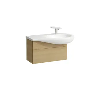 ILBAGNOALESSI Servantskap 900 73x32 cm, 1 skuff, Light Oak