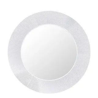 Laufen Kartell Speil med LED-Lys 780x780 mm, Transparent Krystall