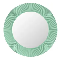 Laufen Kartell Speil med LED-Lys 780x780 mm, Smaragd Grønn