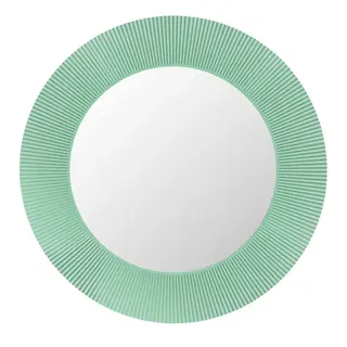 Laufen Kartell Speil med LED-Lys 780x780 mm, Smaragd Grønn