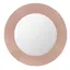 Laufen Kartell Speil med LED-Lys 780x780 mm, Pulverrosa