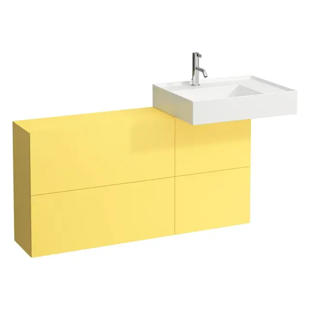 Laufen Kartell Sidebord med 1 dør 1200x610 mm, Mustang Gul 