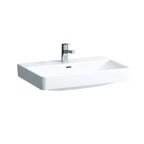 Laufen Pro S Møbelservant 70x46,5 cm, m/1 bl.hull, Hvit 