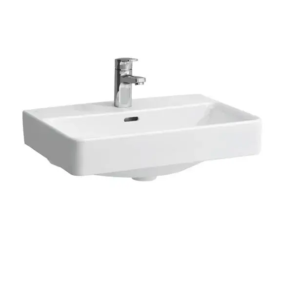 Laufen Pro S Servant for nedfelling 55x38 cm, for montering i benkeplate 