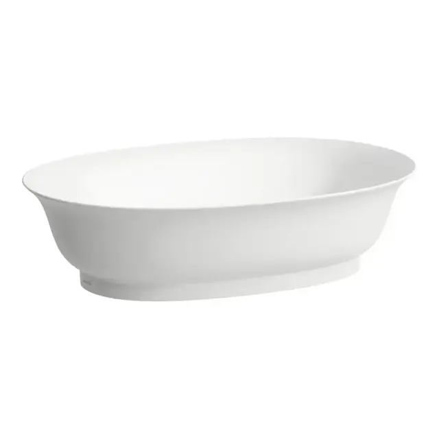 Laufen The New Classic Toppmont. servant 55x38 cm, u/bl.hull, Hvit m/LCC 