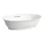 Laufen The New Classic Toppmont. servant 55x38 cm, u/bl.hull, Hvit m/LCC