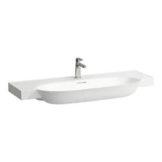 Laufen The New Classic M&#248;belservant 1200x480 mm, m/overl&#248;p, Hvit med LCC