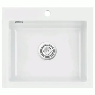 Lavabo Mera 57 Kj&#248;kkenvask 575x510 mm, Hvit