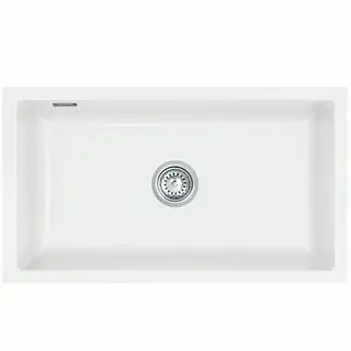 Lavabo Mera 80 U Kj&#248;kkenvask 776x441x200 mm, Hvit Matt