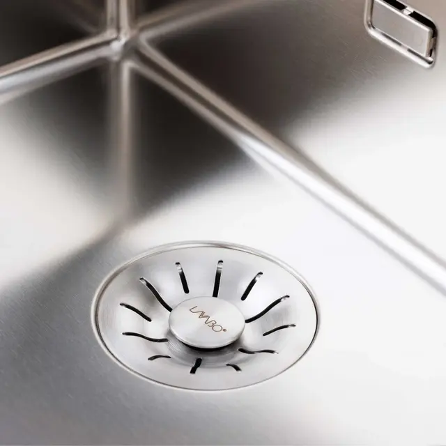 Lavabo Pro Line 500 Soft Kjøkkenvask Nedfelt/plan/underlimt, Rustfrit Stål 