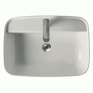 Lavabo TriBeCa Toppmontert Servant 600x430x150 mm, Hvit Matt