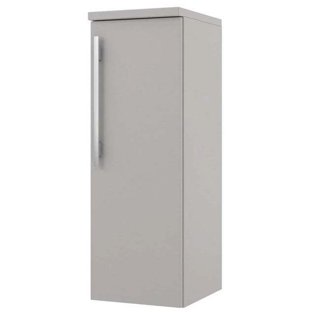 Linn Bad Ingrid Smal Sideskap 30x35,3x87,8 cm, Vendbar, Mørk Eik 
