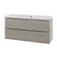 Linn Bad Mari Servantskap, 2 skuffer 120x45,6x57 cm, Senter, Lys Eik