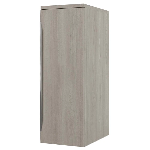 Linn Bad Mari Sideskap, 1 dør 30x45,6x87,8 cm, Vendbar, Lys Eik 