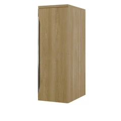 Linn Bad Mari Sideskap, 1 d&#248;r 30x45,6x87,8 cm, Vendbar, Eikefolie