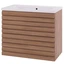 Linn Bad Selma Servantskap, 2 Skuffer 80x45,7x66,8 cm, Senter, Eik