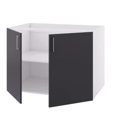 Linn Bad Underskap, 2 d&#248;rer 100x60x72 cm, Gr&#229; Matt