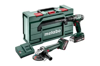 Metabo Combo Set 18V BS18+W18 1X4,0AH 1X2,0AH