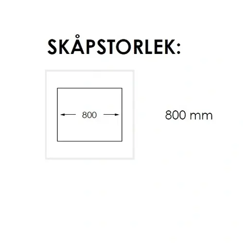 Nordic Tech Edge Kjøkkenvask 762,4x440 mm, Rustfritt Stål 