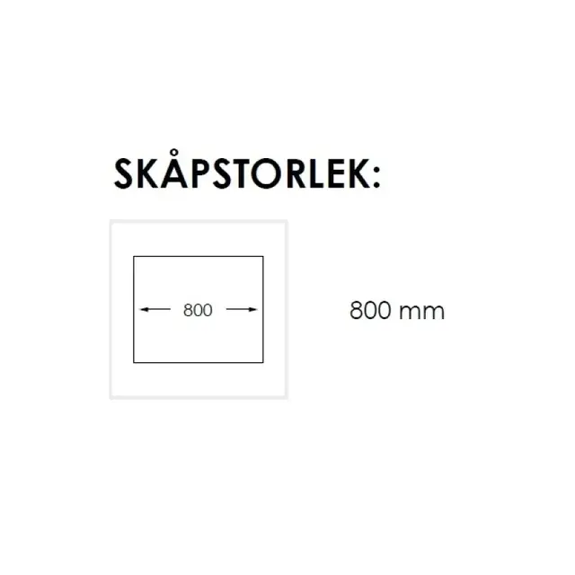 Nordic Tech Edge Kjøkkenvask 762x440 mm, Sort 