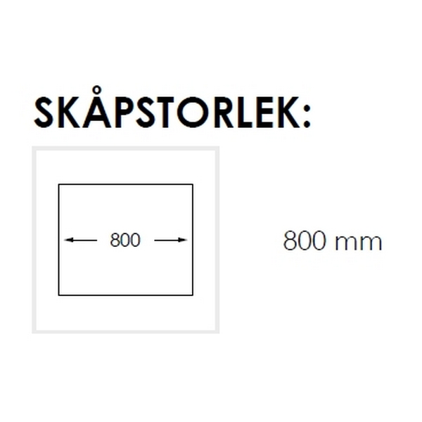 Nordic Tech Opal Oppvaskbenk 1400x610 mm, Vendbar, Rustfritt Stål 