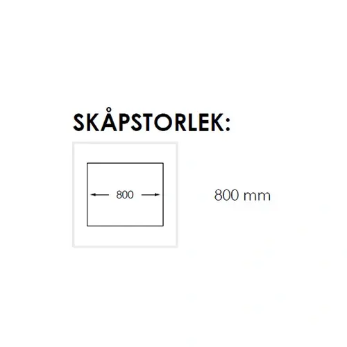 Nordic Tech Radius Kjøkkenvask 740x440 mm, Rustfritt Stål 