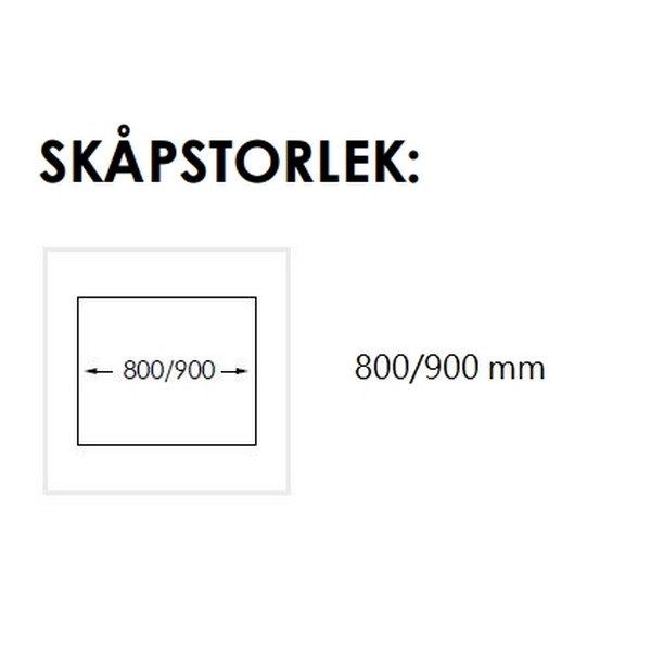 Nordic Tech Radius Kjøkkenvask 795x440 mm, Venstre, Rustfritt Stål 