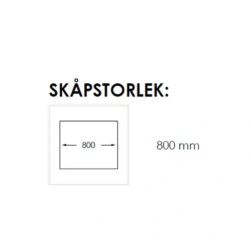 Nordic Tech Radius Kjøkkenvask 745x440 mm, Rustfritt Stål 