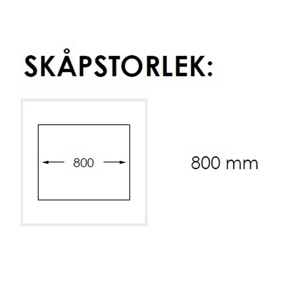 Nordic Tech Radius Kjøkkenvask 640x500 mm, Rustfritt Stål 