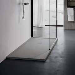 Novellini Olympic Plus Dusjkar 170x70 cm, H&#248;yde 4,5 cm, Gr&#229;