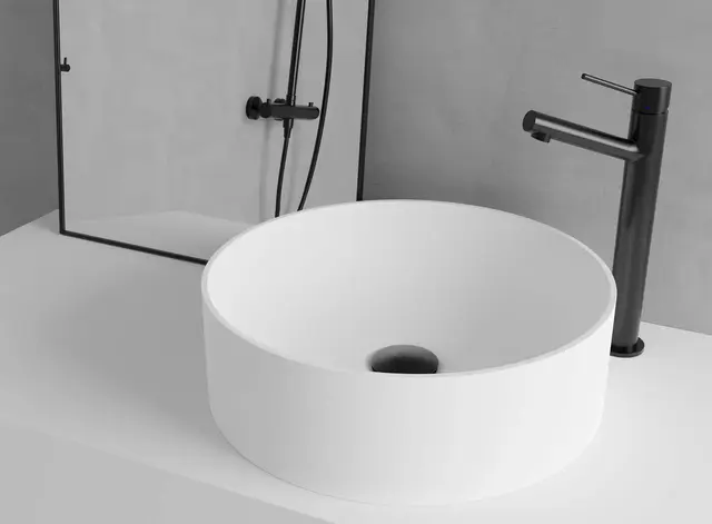 Scandtap Bathroom Concepts Solid R2 Ø380 mm, Hvit Matt 