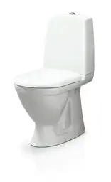Svedbergs WC 9085 Gulvstående toalett Hvit sete med demping, Hvit