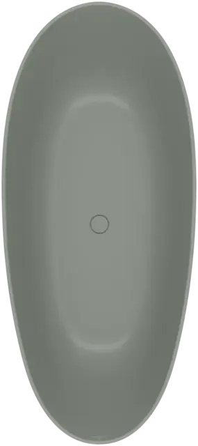 V&B Antao Frittstående Badekar 170x75 cm, Quaryl, Grønn 